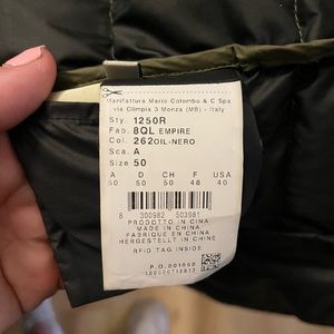 colmar original 1250R 8QL empire -  down jacket - green - men’s or women’s